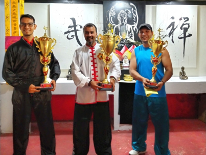primer puesto entre 12 escuelas de Kung Fu